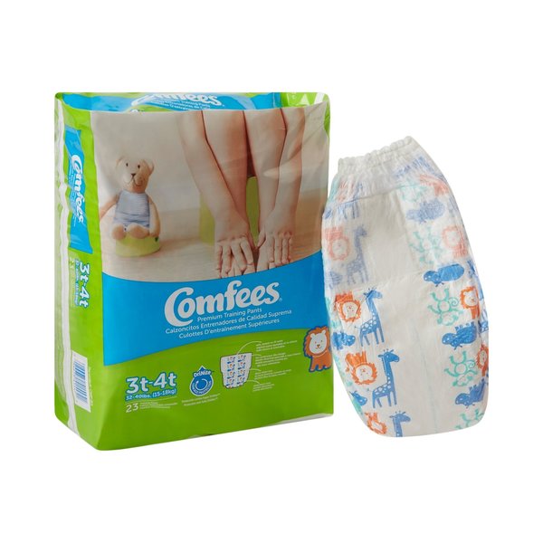 Comfees Comfees Toddler Training Pants Size 3T to 4T 32 to 40 lbs, PK 23 CMF-B3